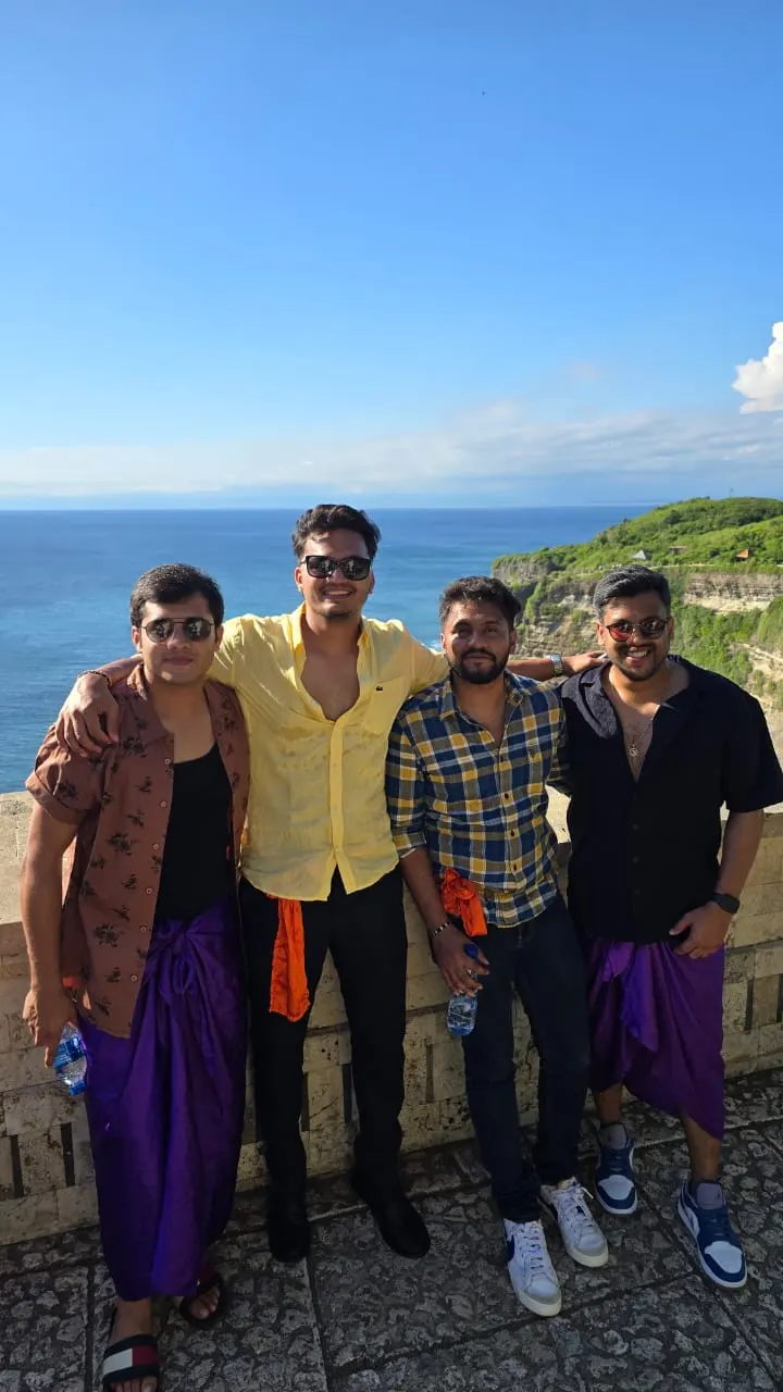 Travel adventure moment