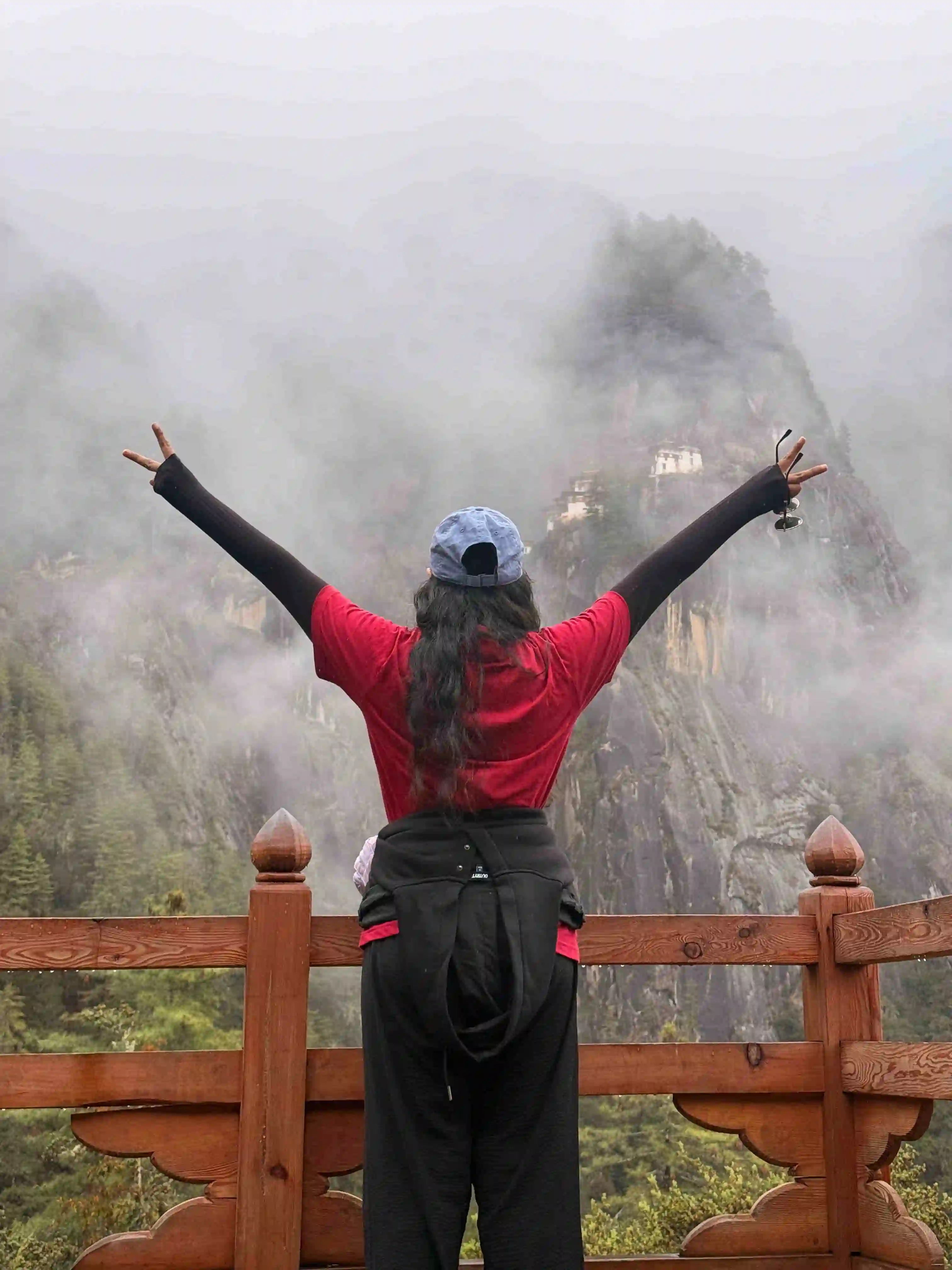 Travel moments with friends